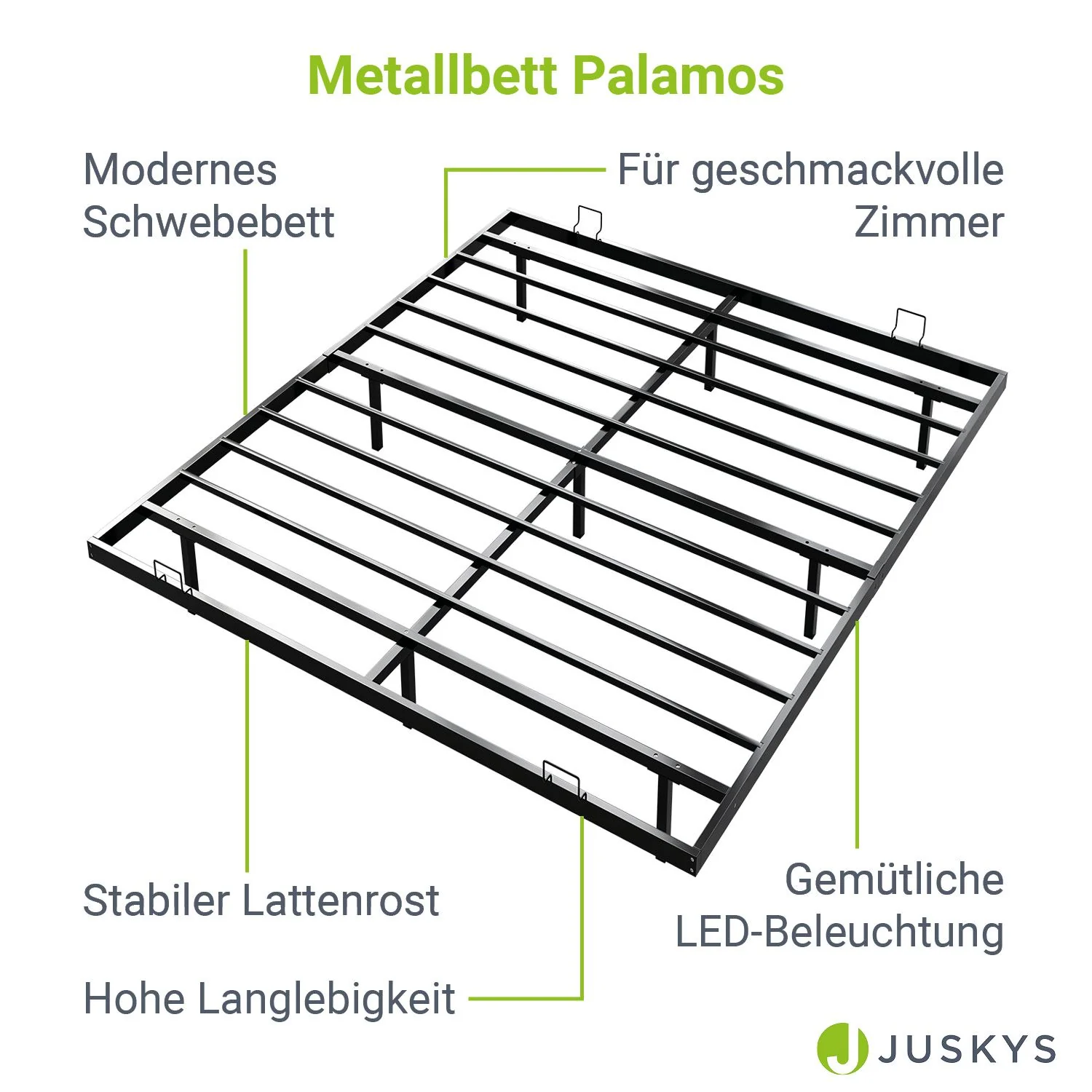Metall Schwebebett Palamos - Image 23
