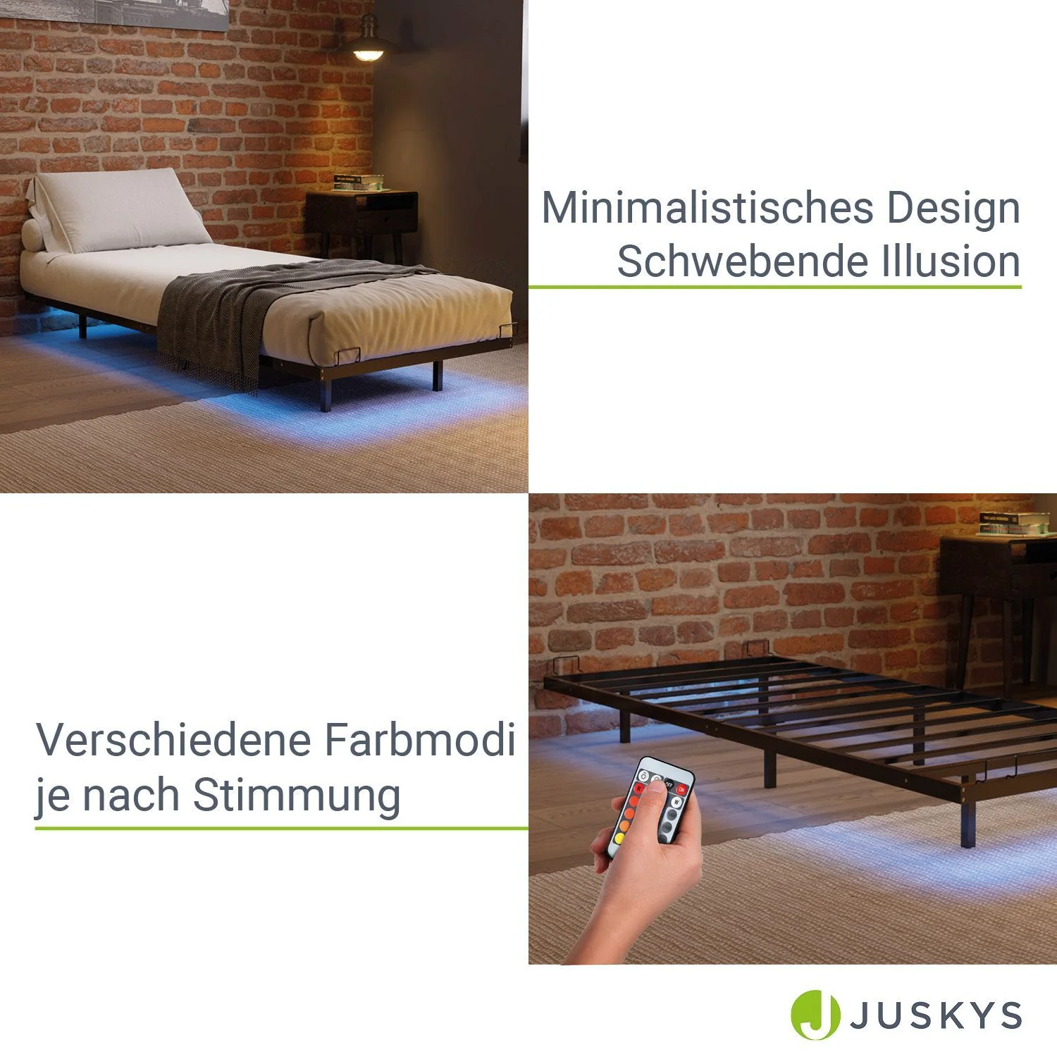 Metall Schwebebett Palamos - Image 4