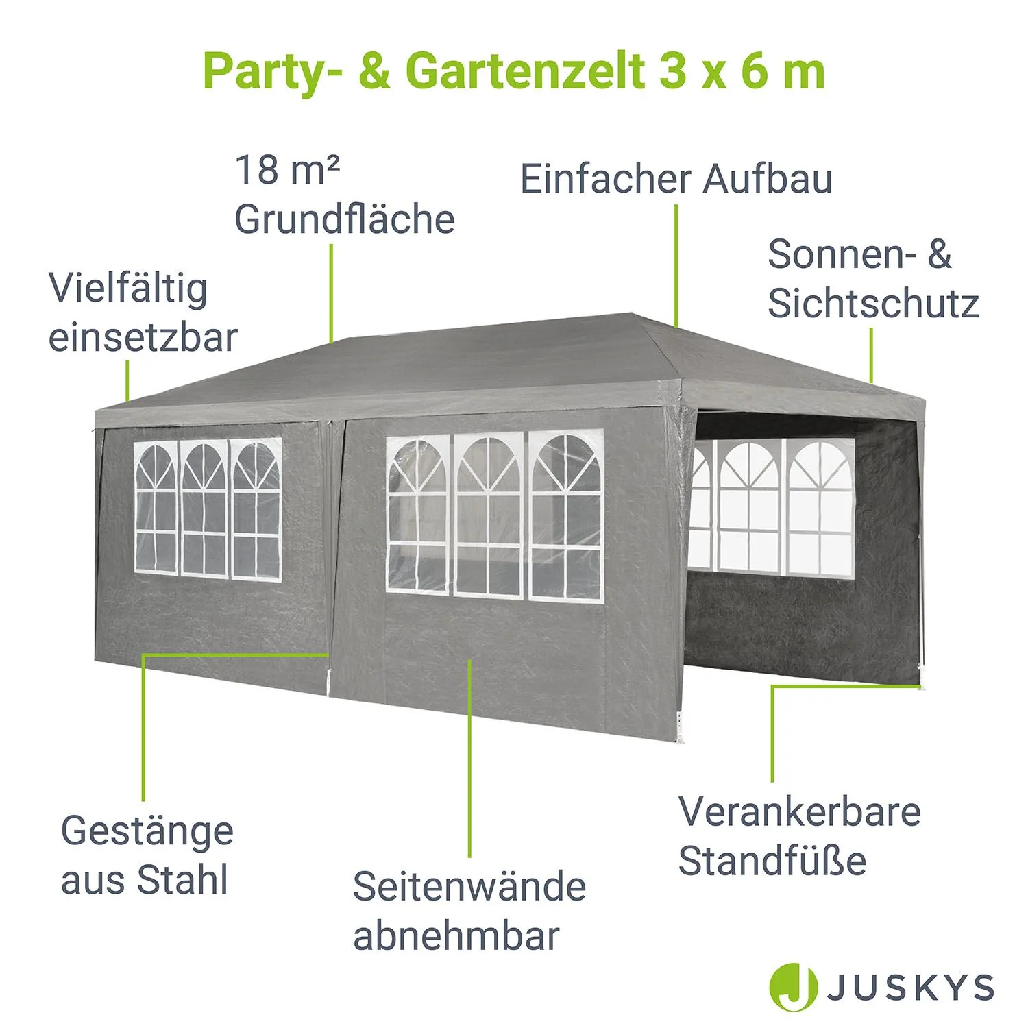 Partyzelt 3x6 m - Image 23