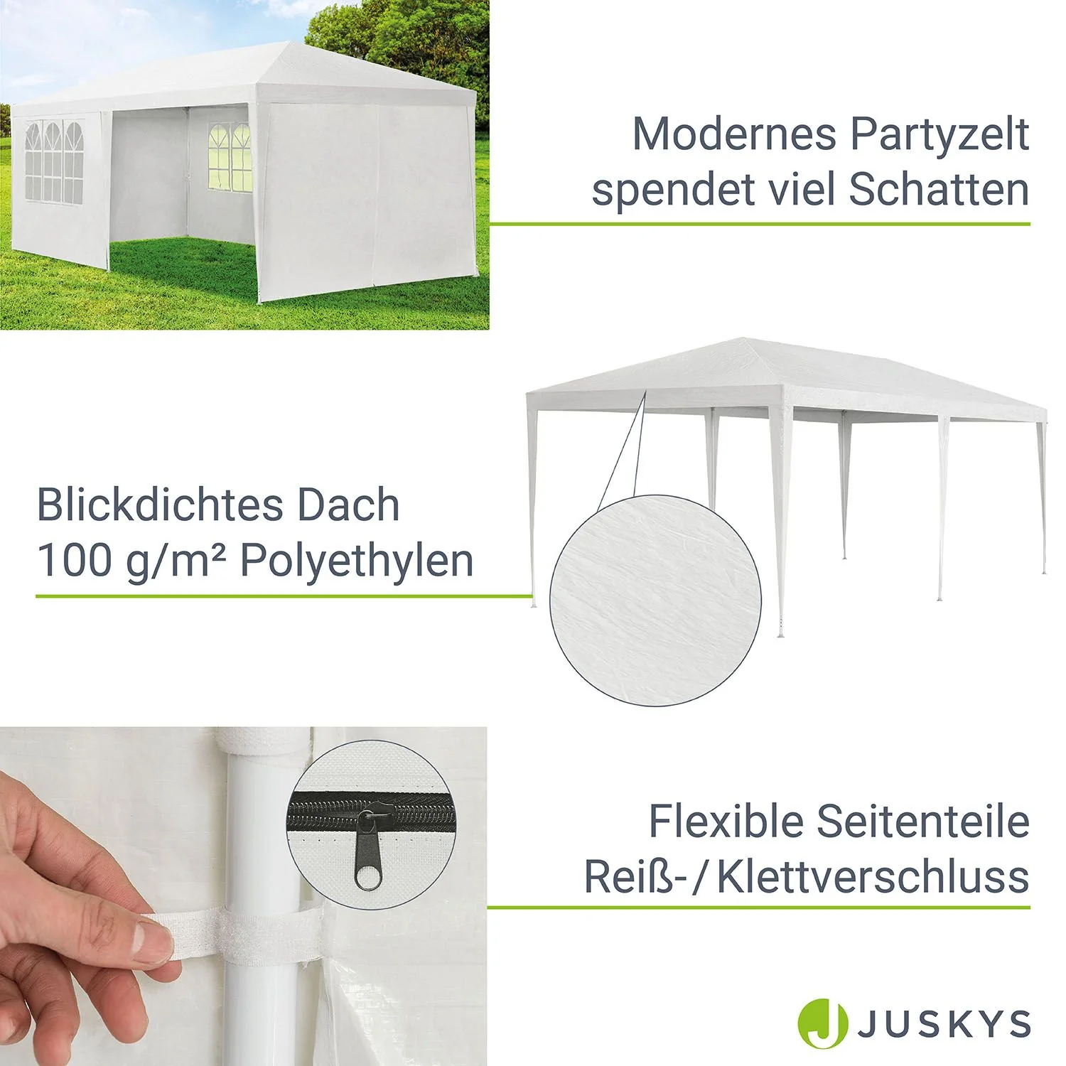 Partyzelt 3x6 m - Image 4