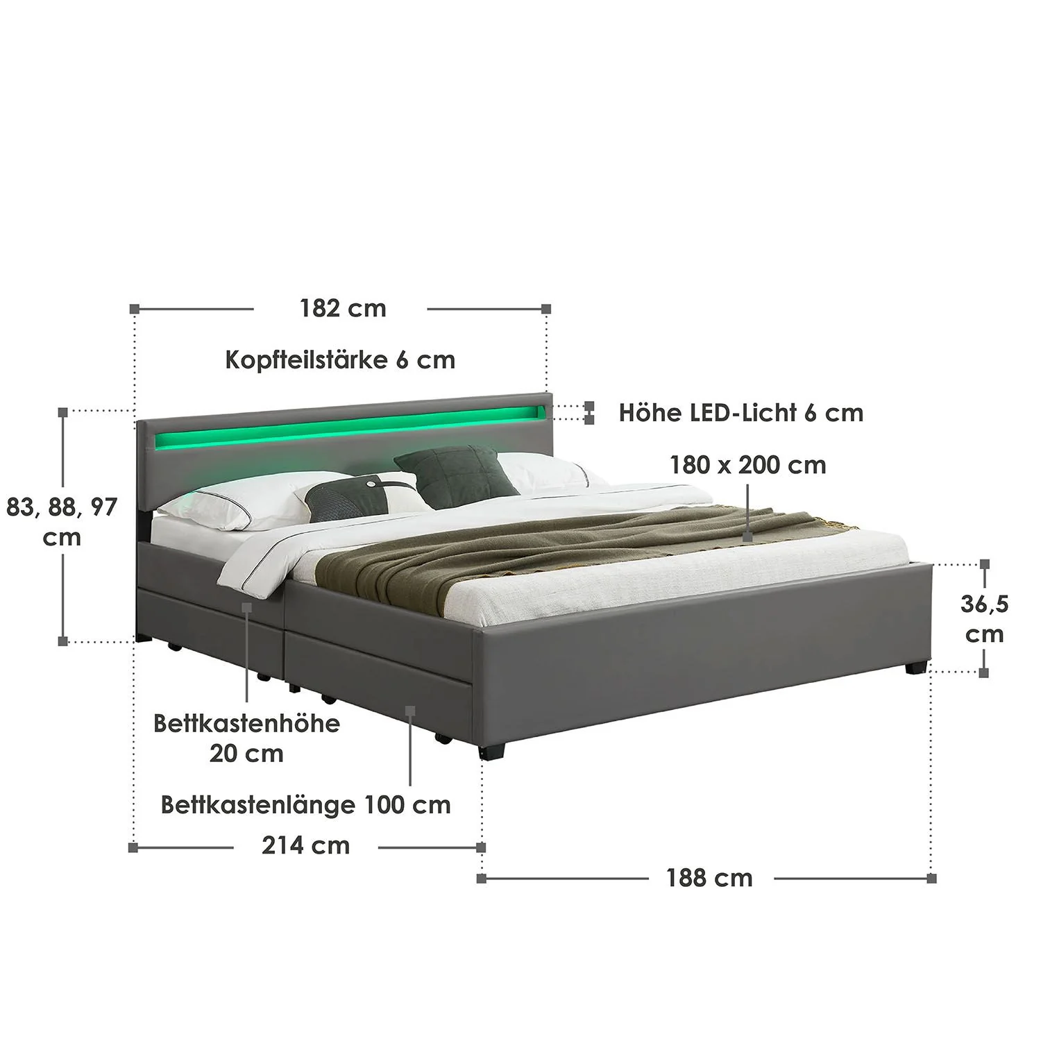 Polsterbett Lyon - Image 60