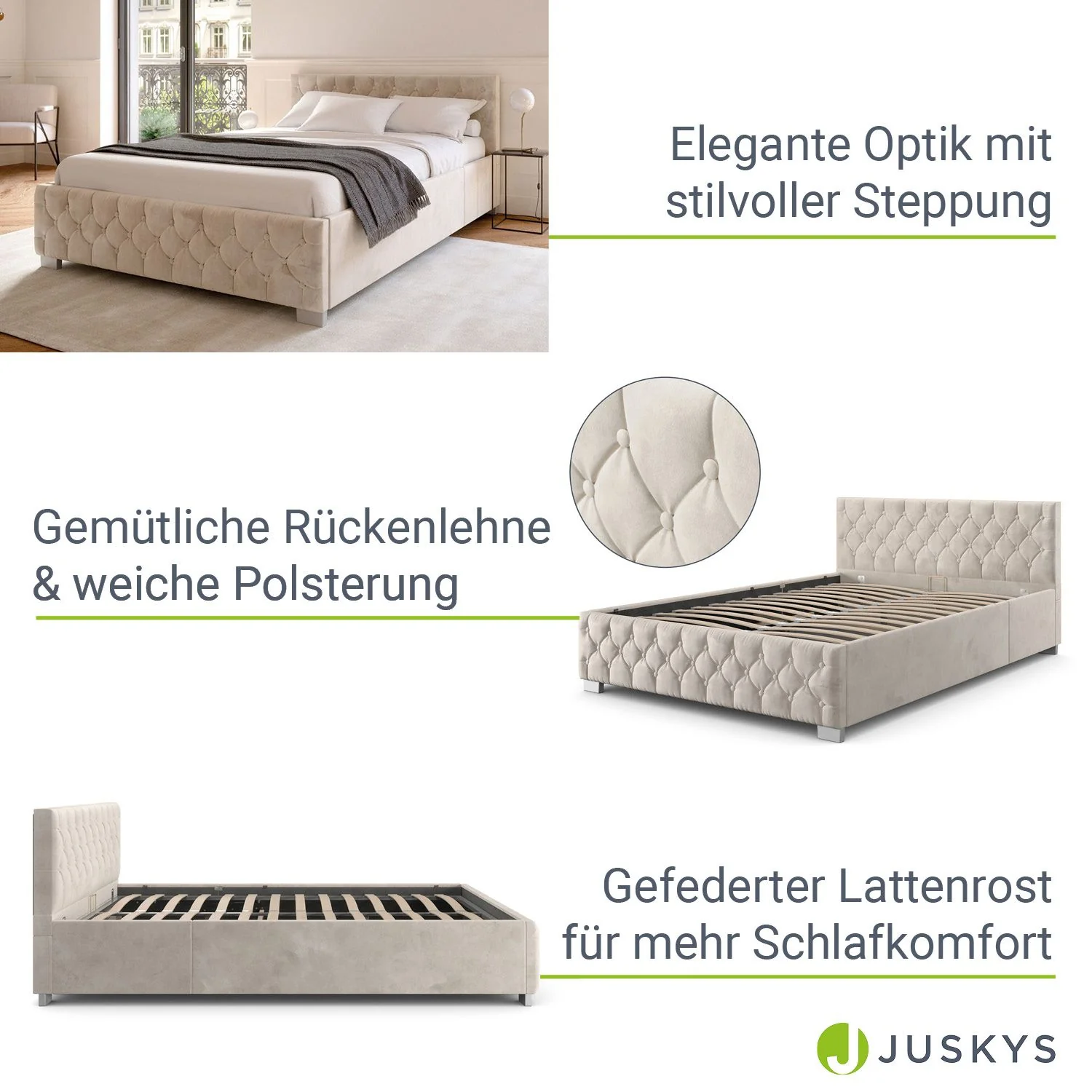 Polsterbett Nizza - Image 4