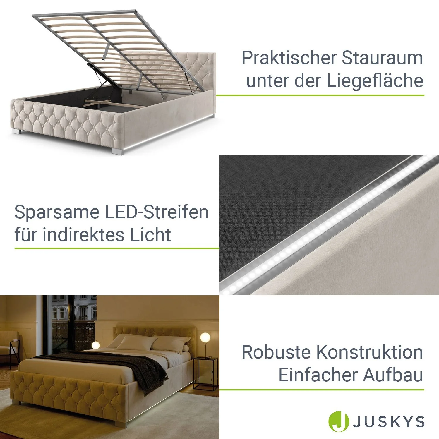 Polsterbett Nizza - Image 5