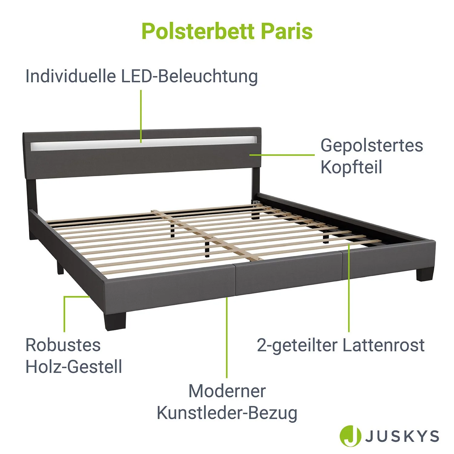 Polsterbett Paris - Image 113