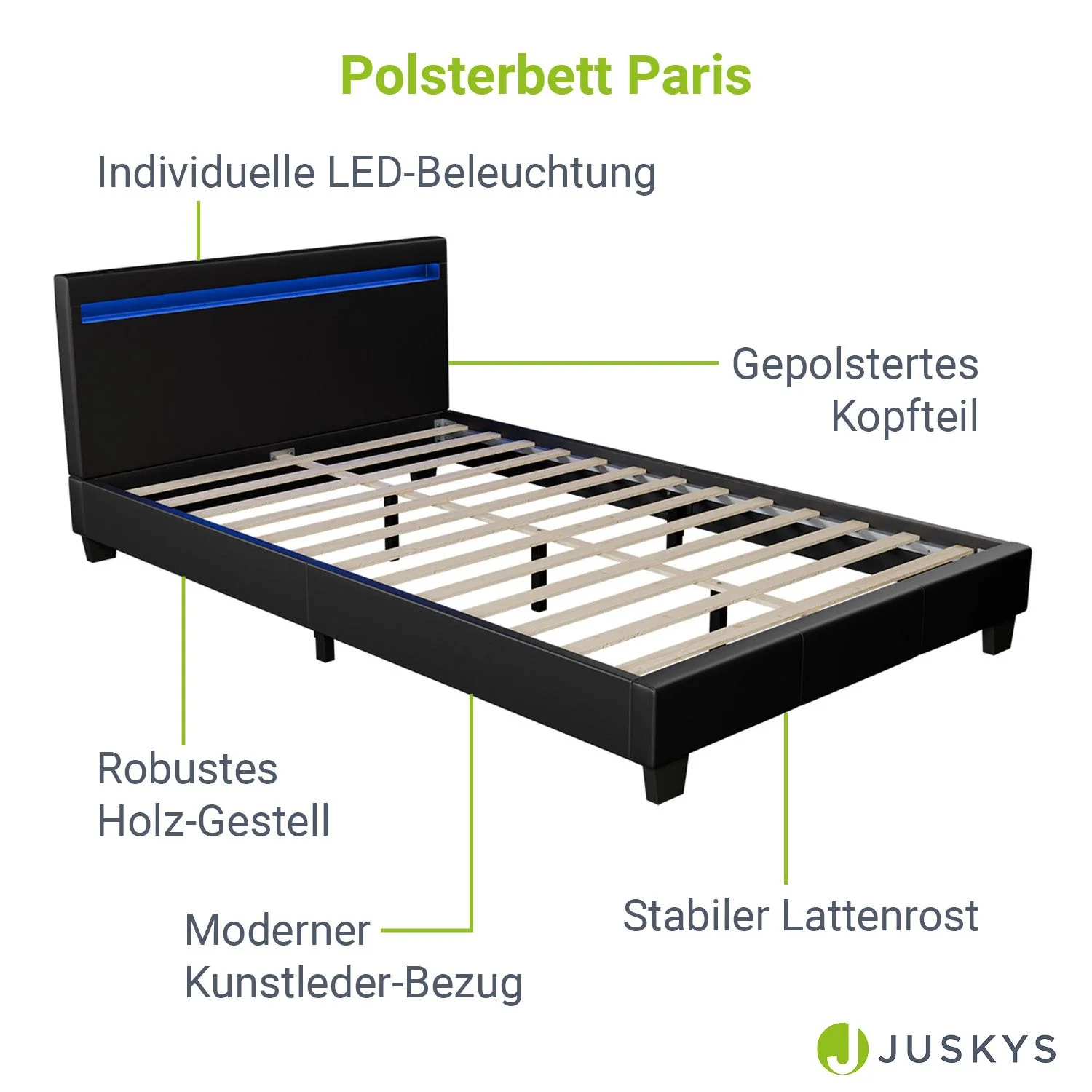 Polsterbett Paris - Image 13