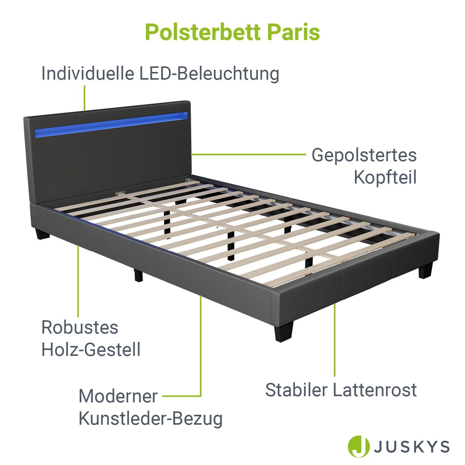 Polsterbett Paris - Image 23