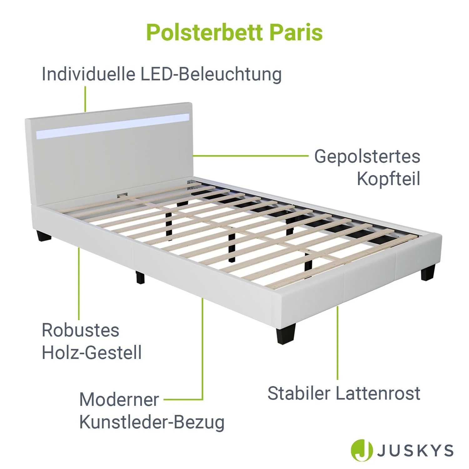 Polsterbett Paris - Image 3