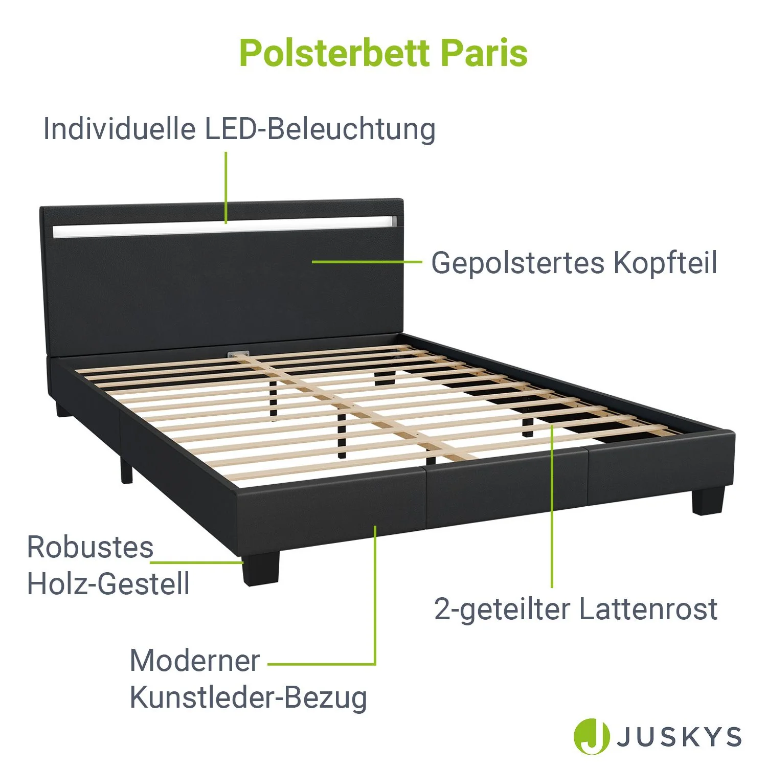 Polsterbett Paris - Image 43