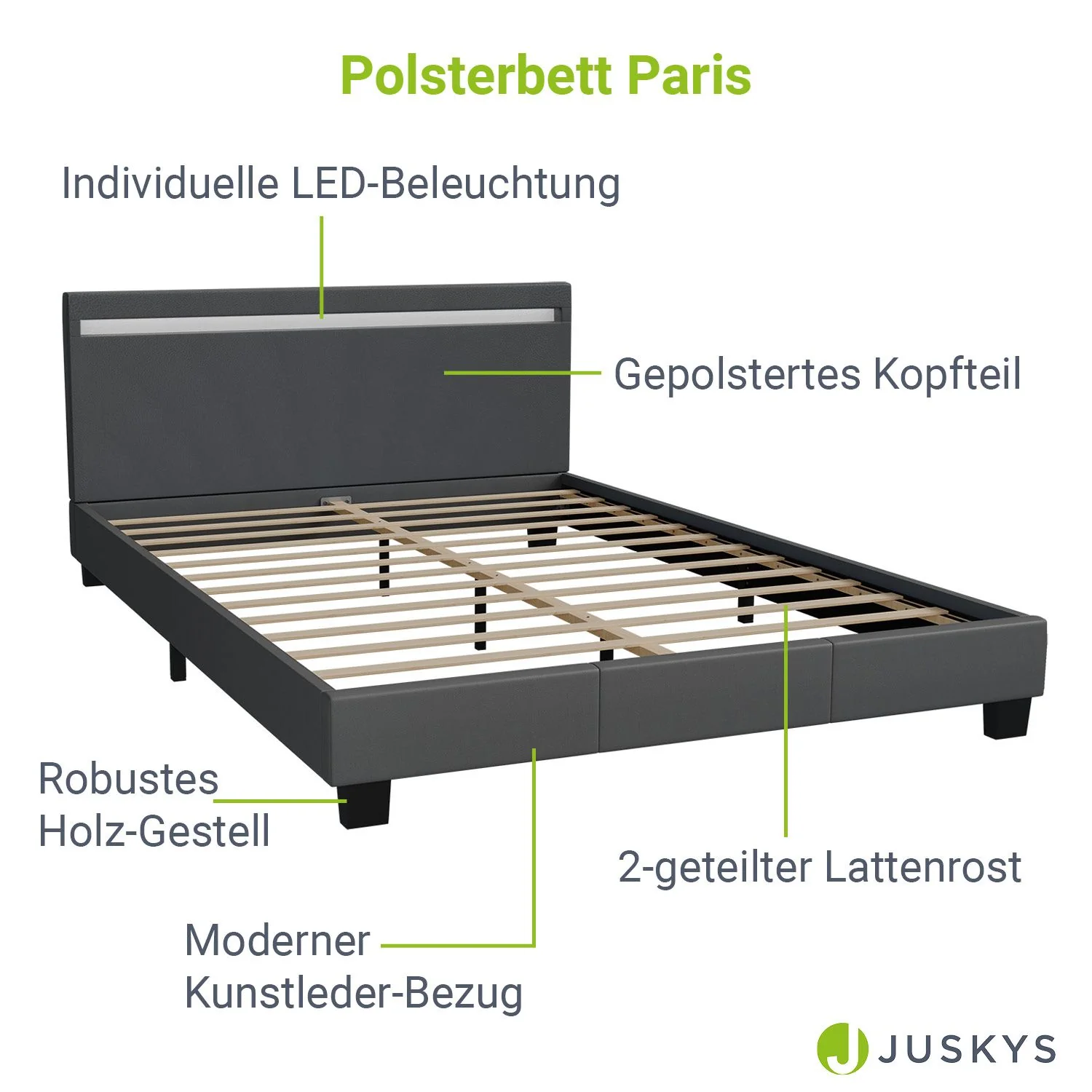 Polsterbett Paris - Image 93