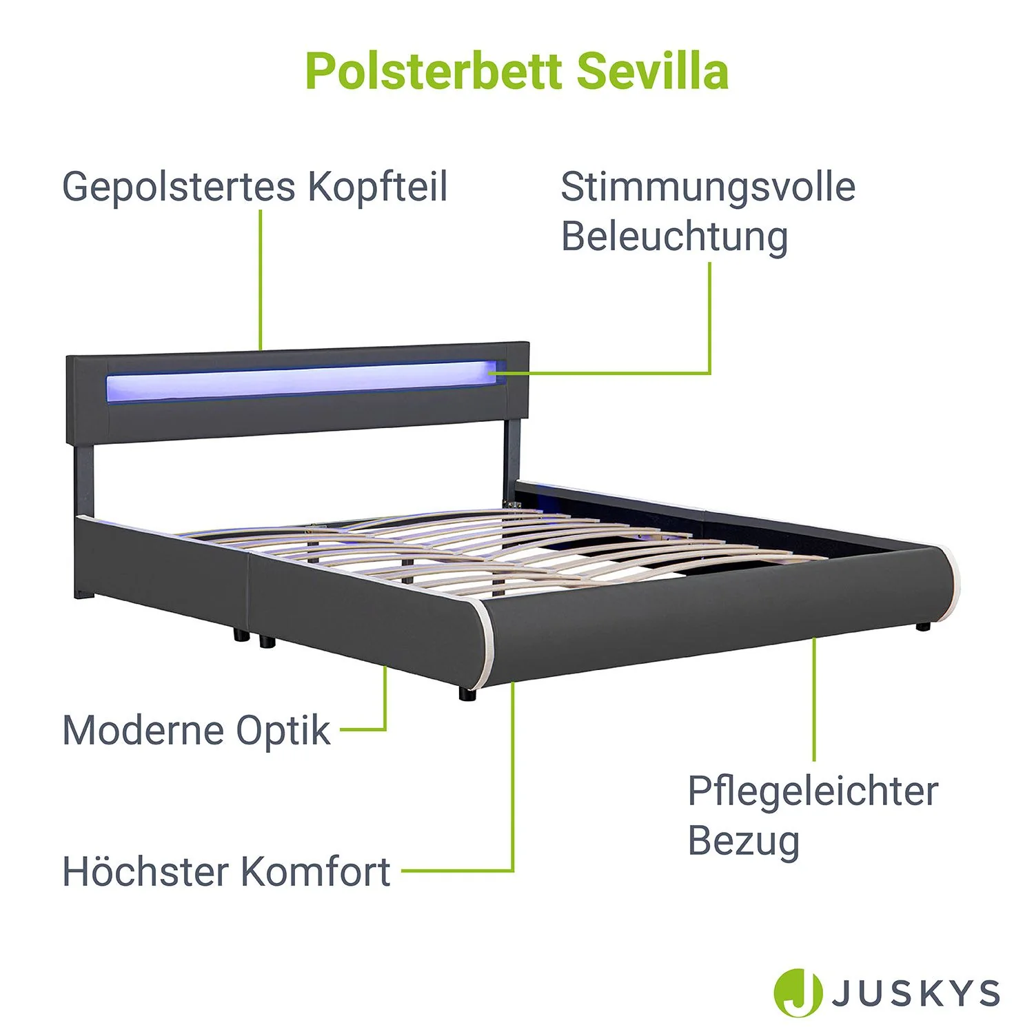 Polsterbett Sevilla - Image 58