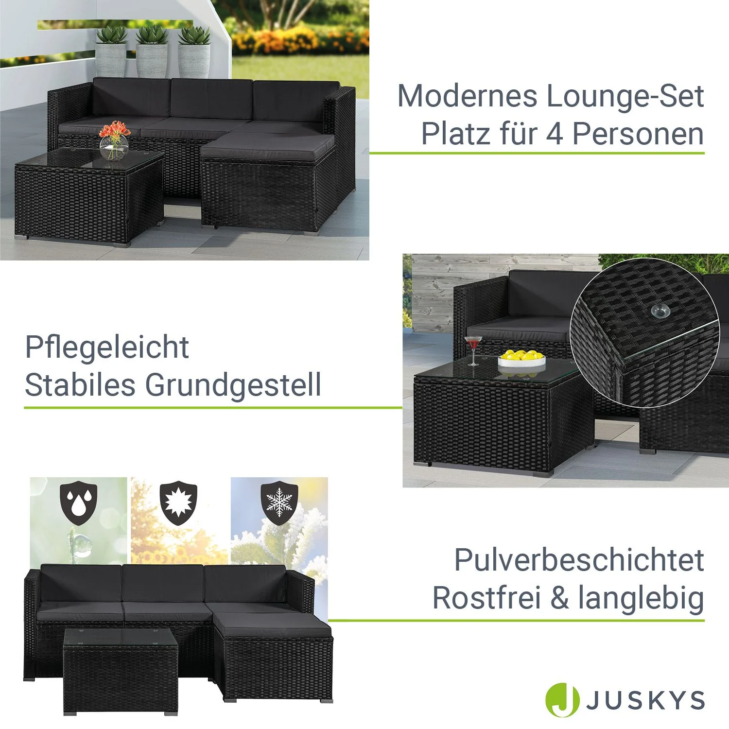 Polyrattan Lounge Punta Cana - Image 15