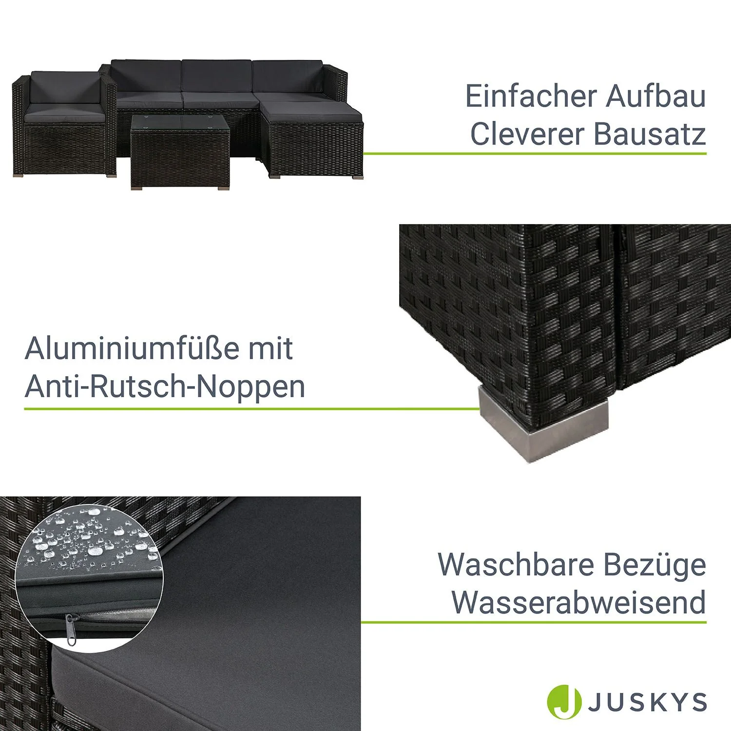 Polyrattan Lounge Punta Cana - Image 38