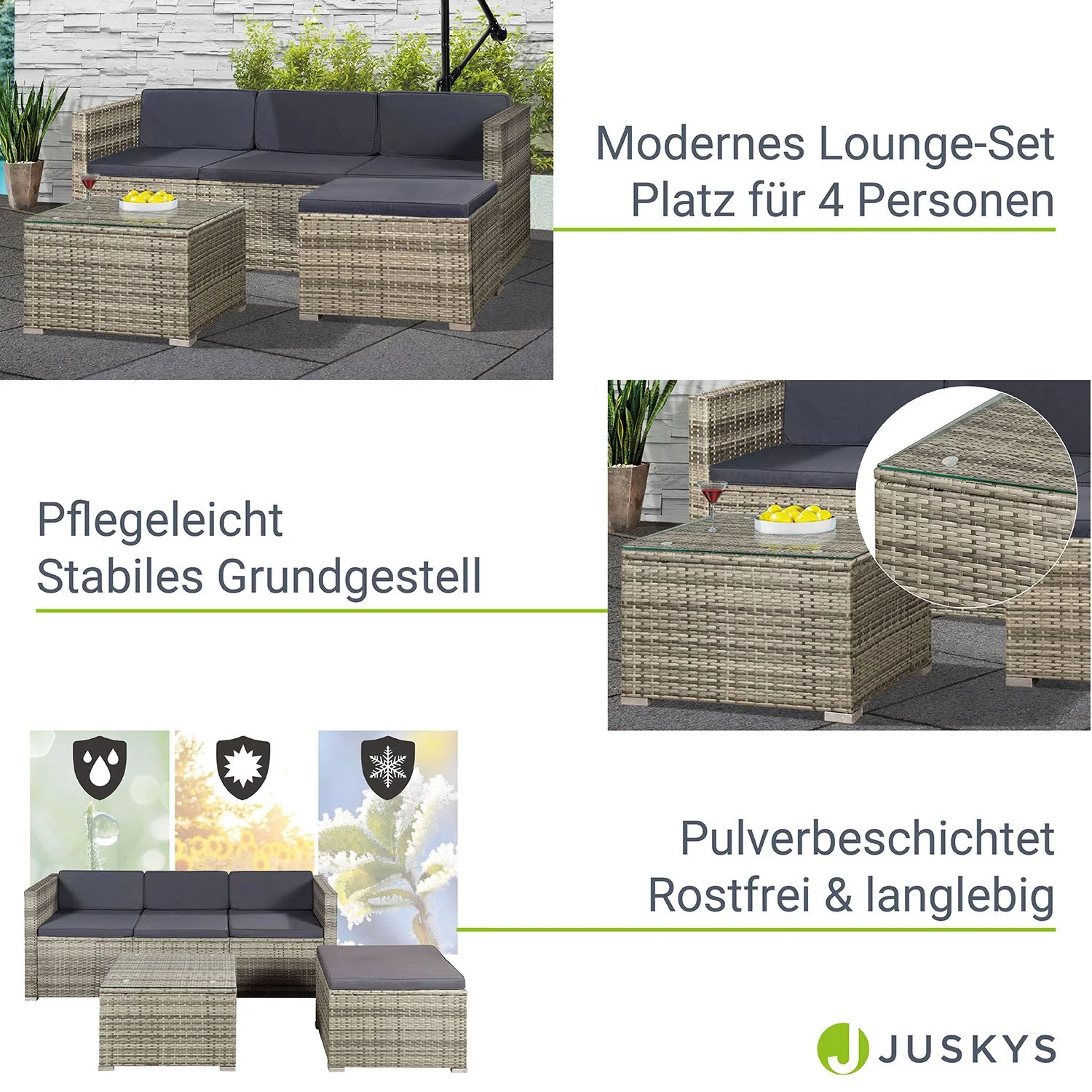 Polyrattan Lounge Punta Cana - Image 47