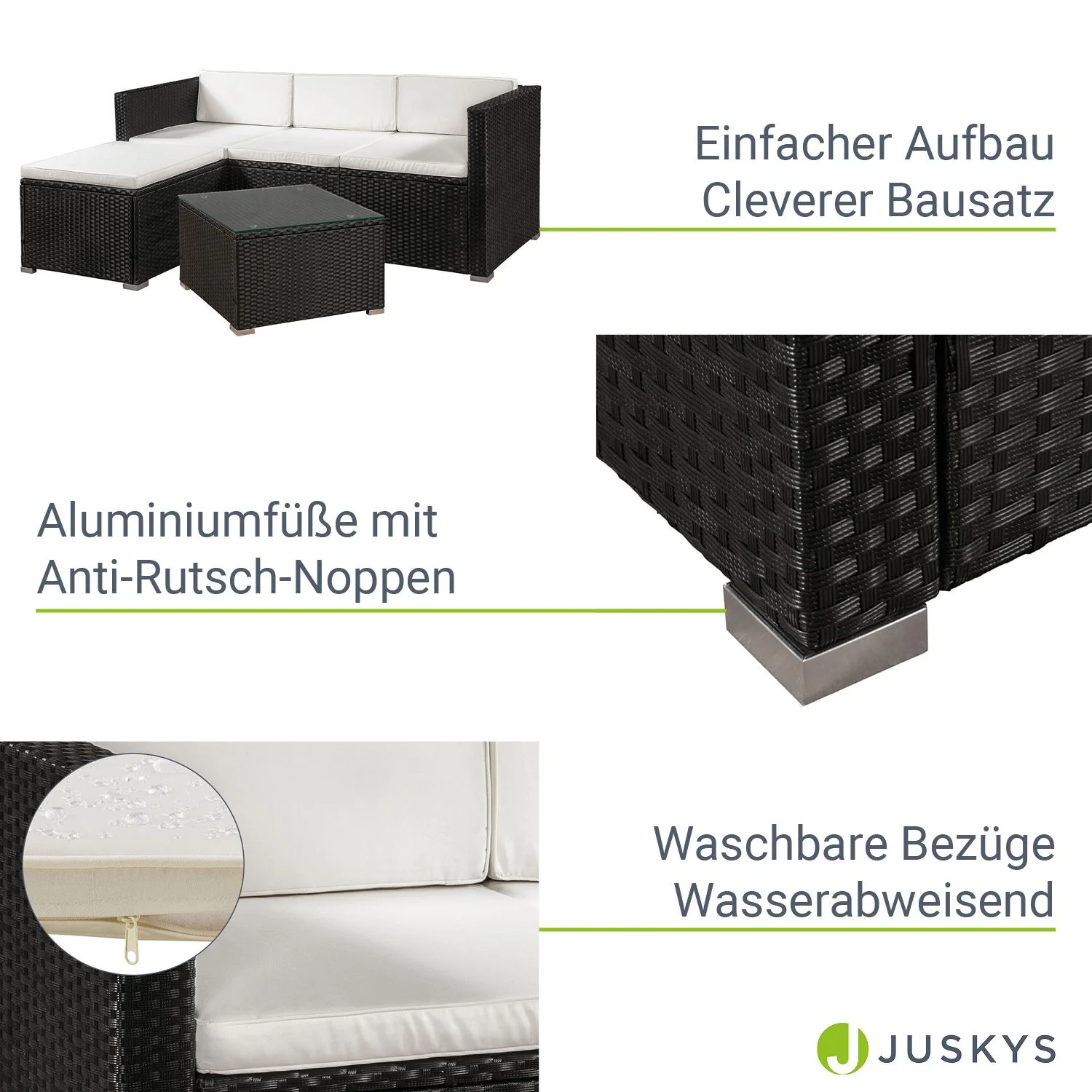 Polyrattan Lounge Punta Cana - Image 5