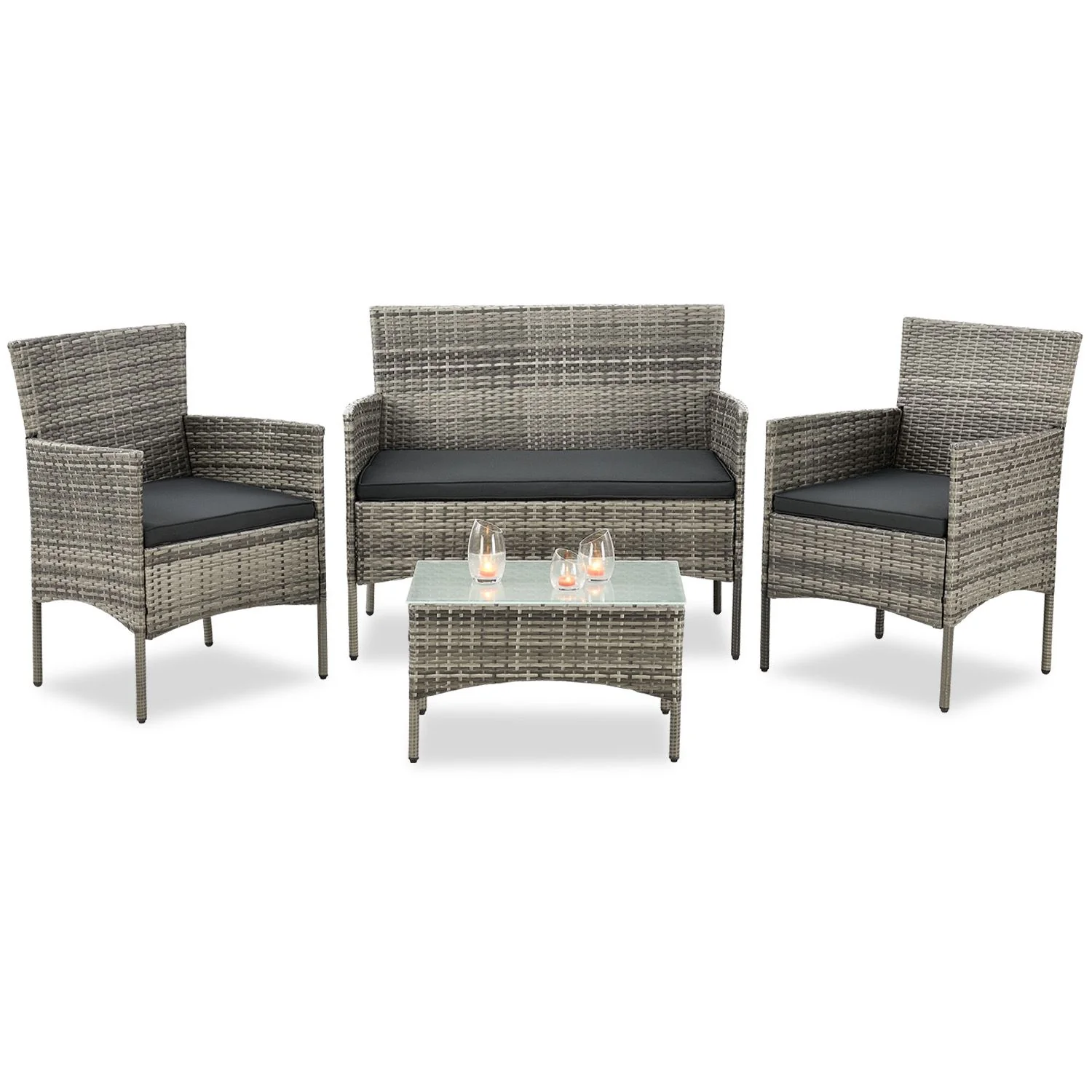 Polyrattan Sitzgruppe Fort Myers - Image 21