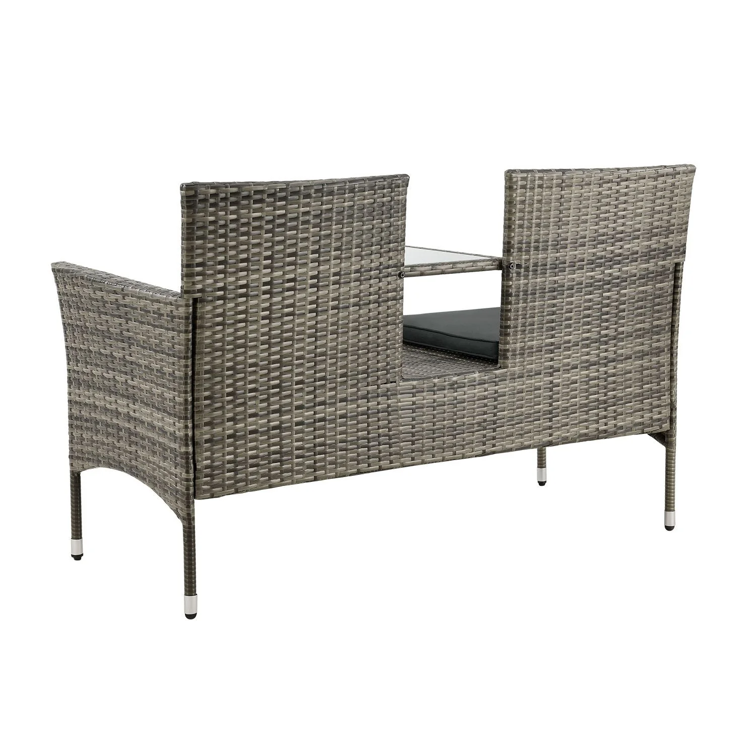 Polyrattan Sitzbank Monaco - Image 17