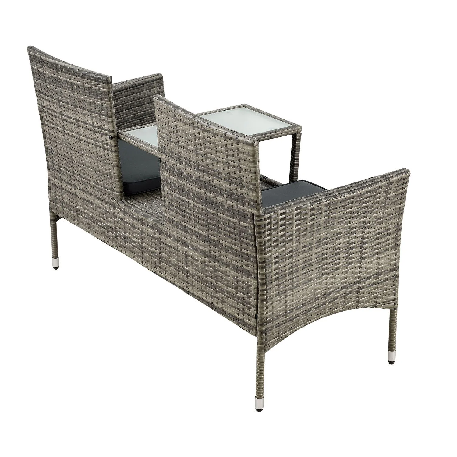 Polyrattan Sitzbank Monaco - Image 19