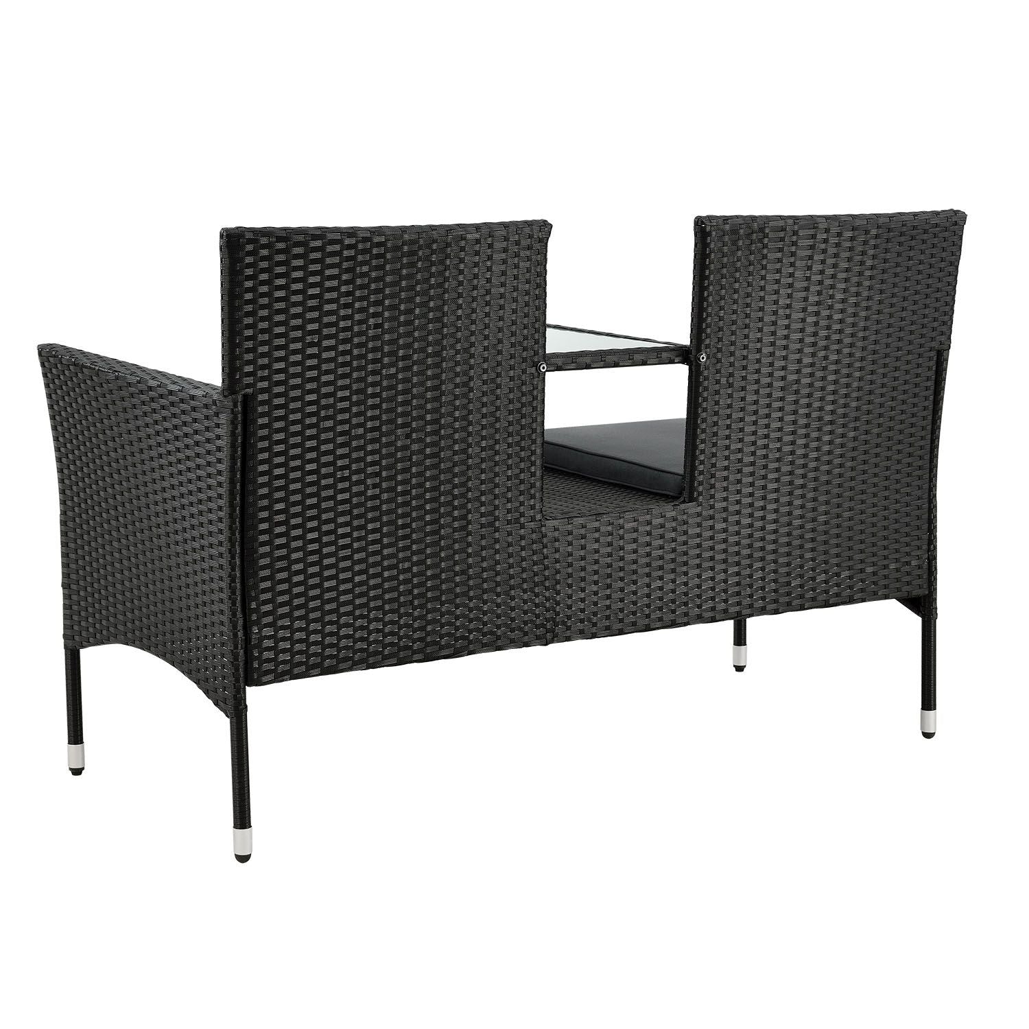 Polyrattan Sitzbank Monaco - Image 7