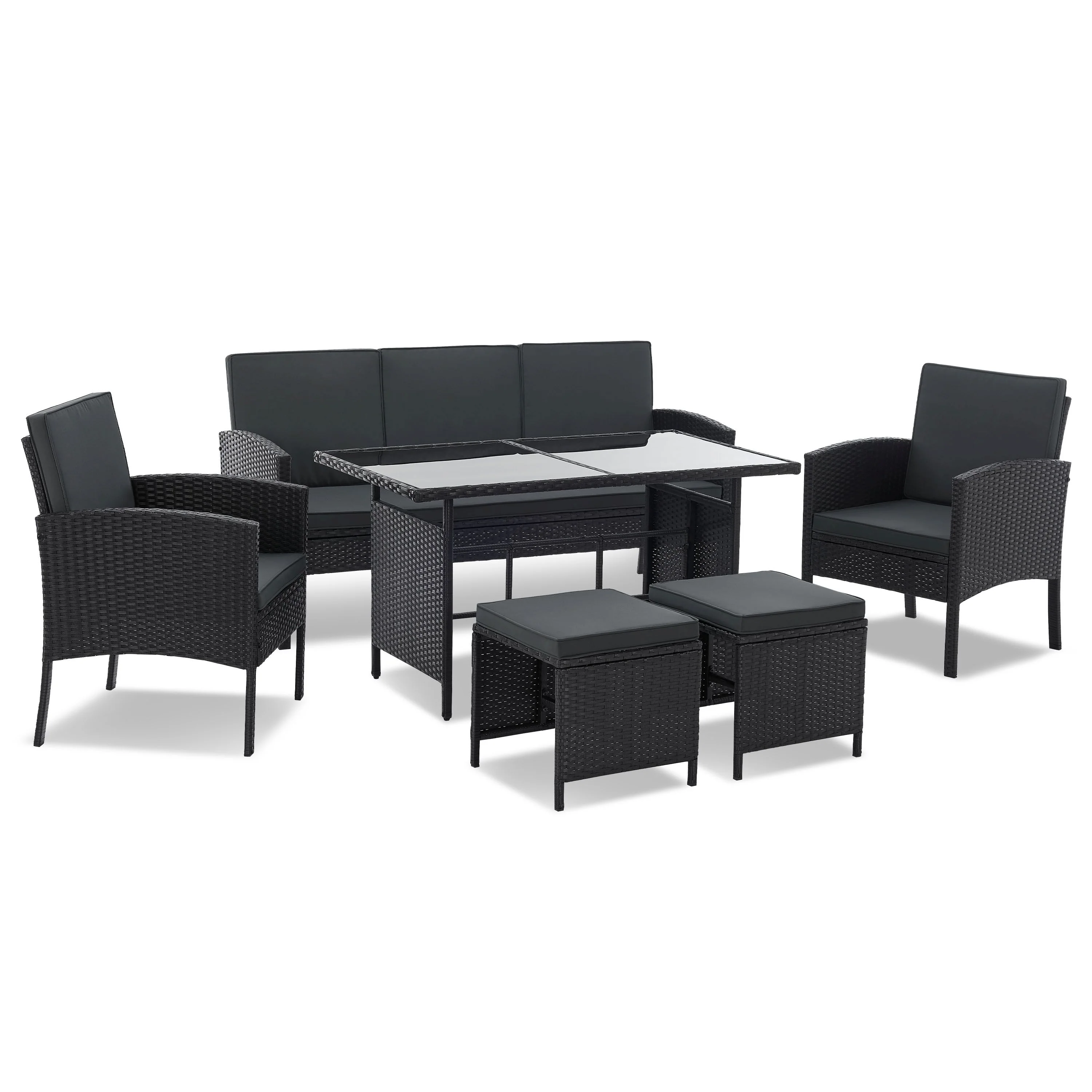 Polyrattan Sitzgruppe Turin - Image 11