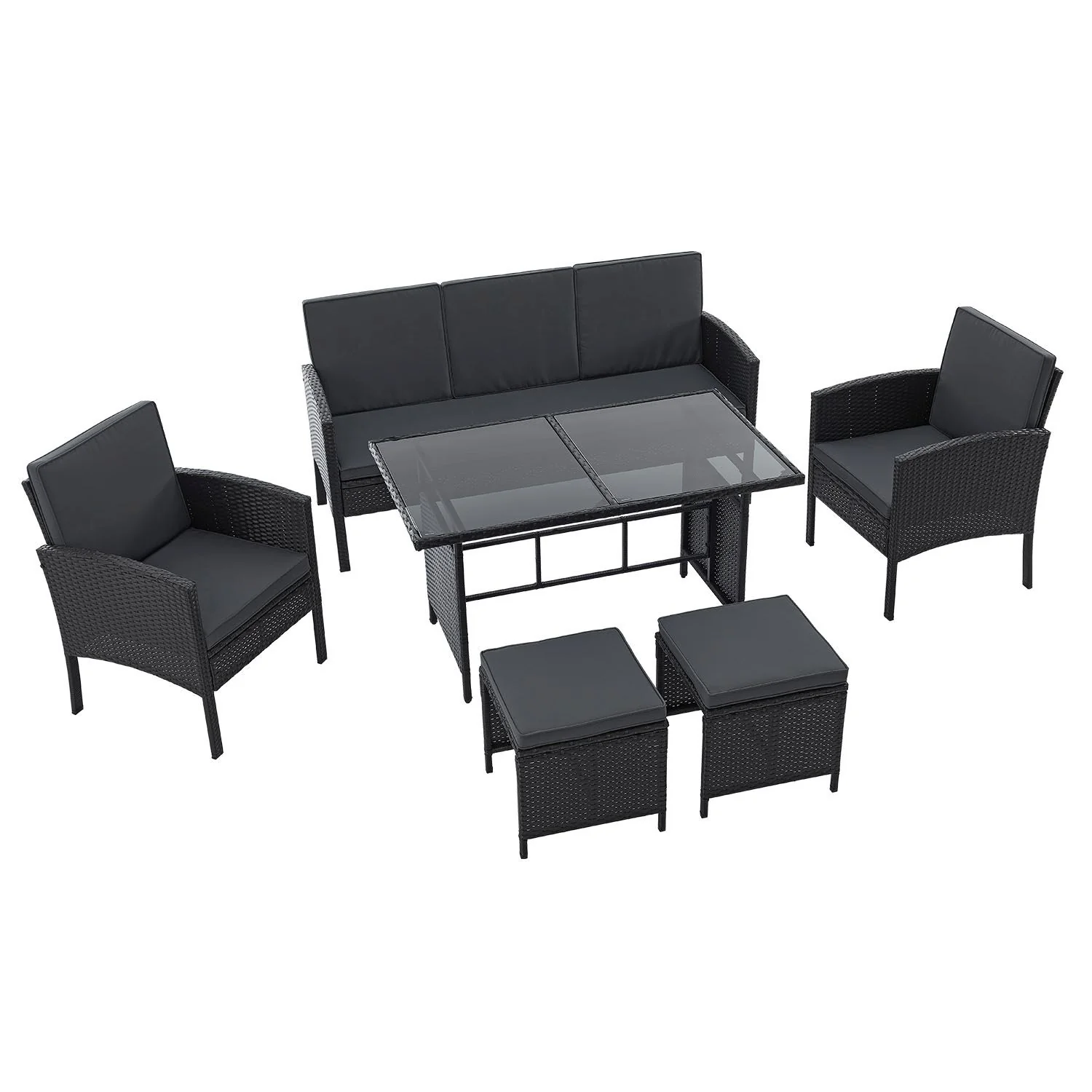 Polyrattan Sitzgruppe Turin - Image 16