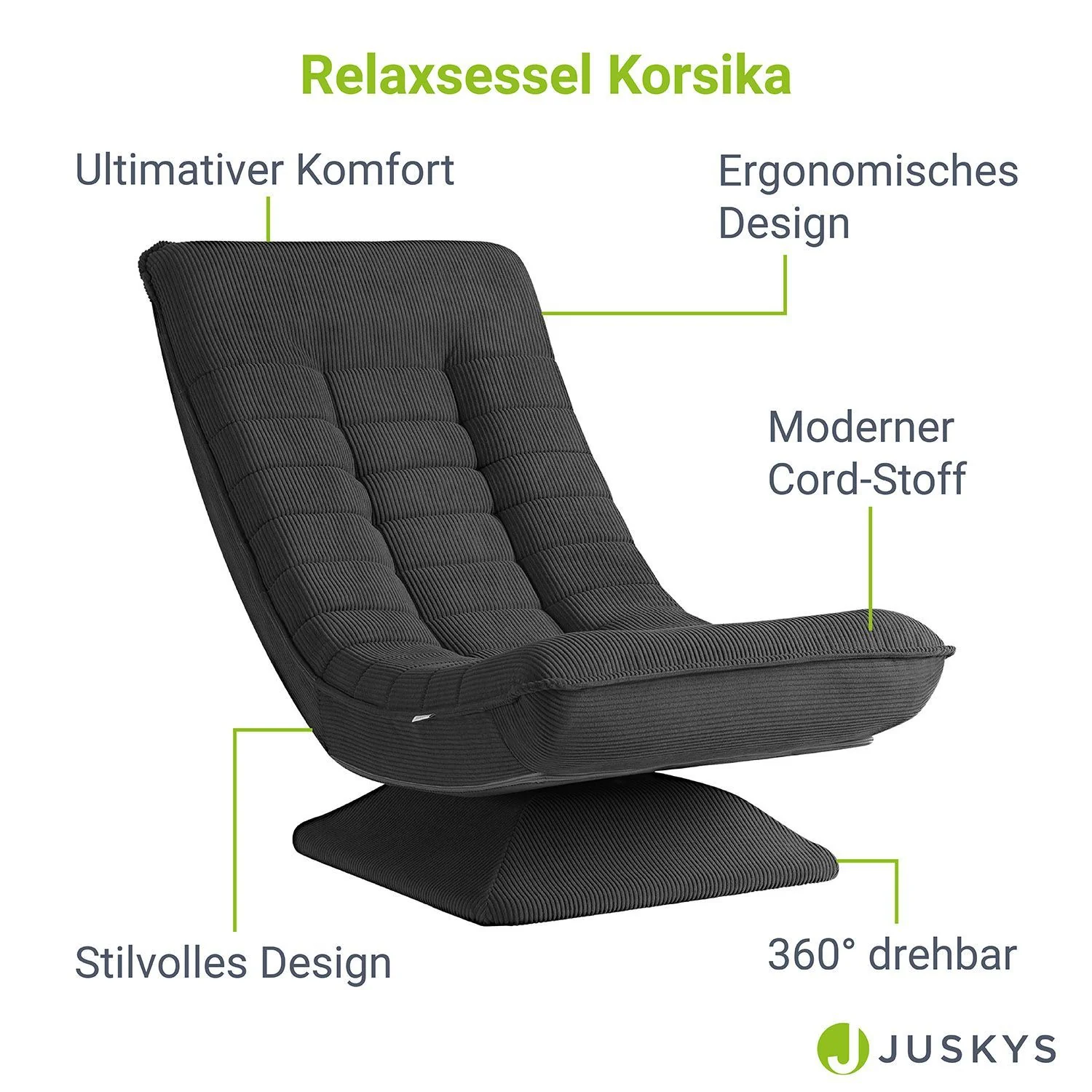 Relaxsessel Korsika mit Cord - Image 13