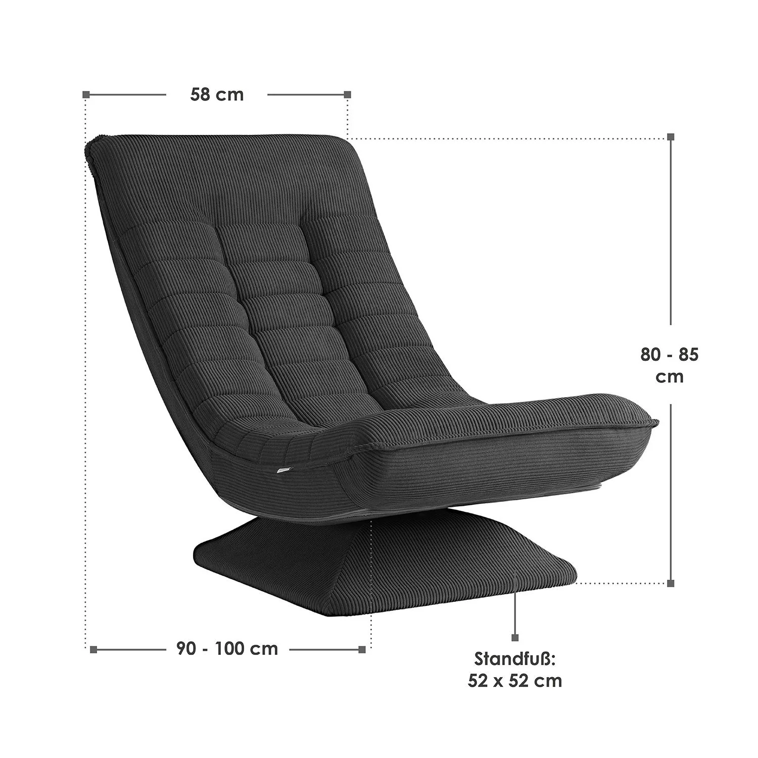 Relaxsessel Korsika mit Cord - Image 20