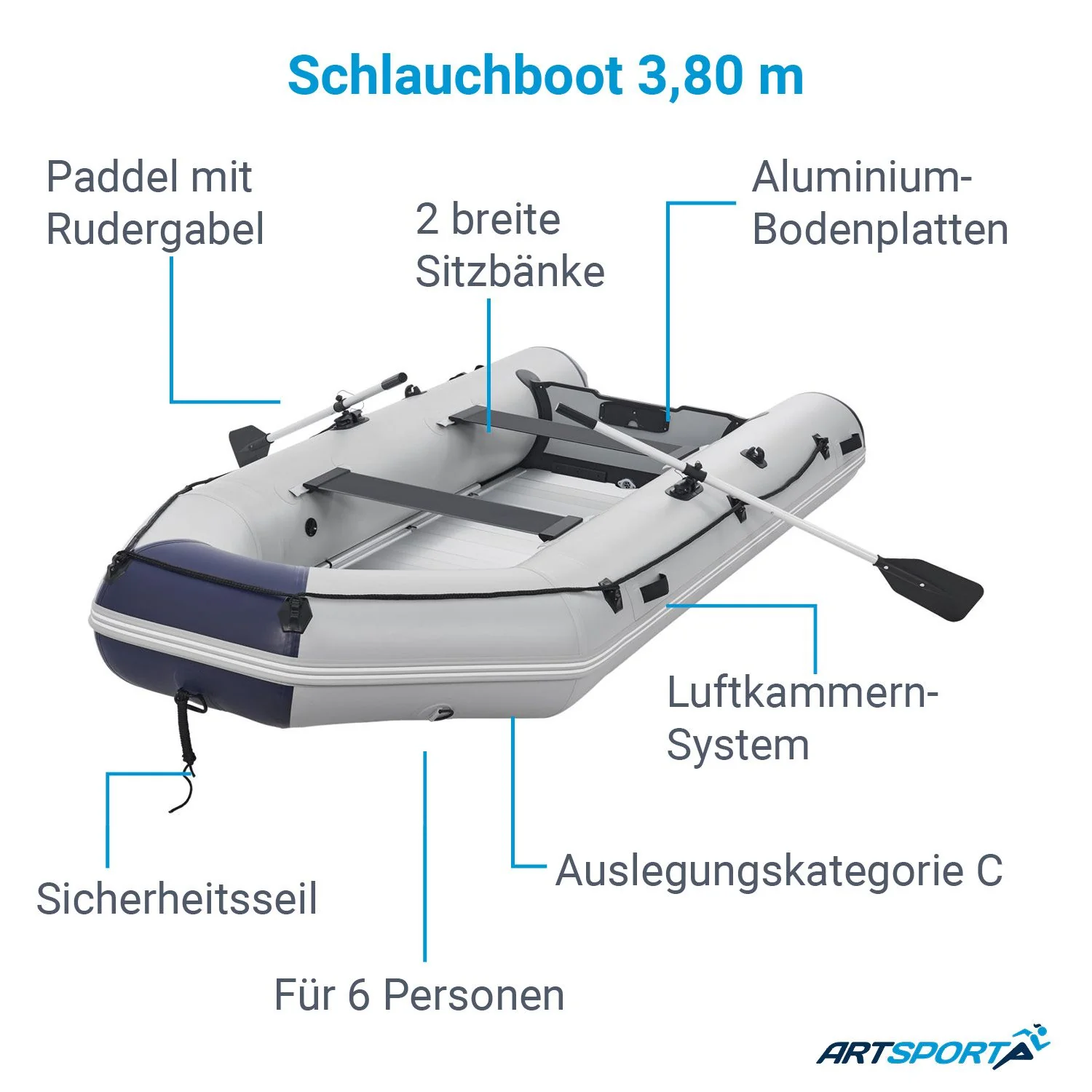 Schlauchboot 3,80 m - Image 4