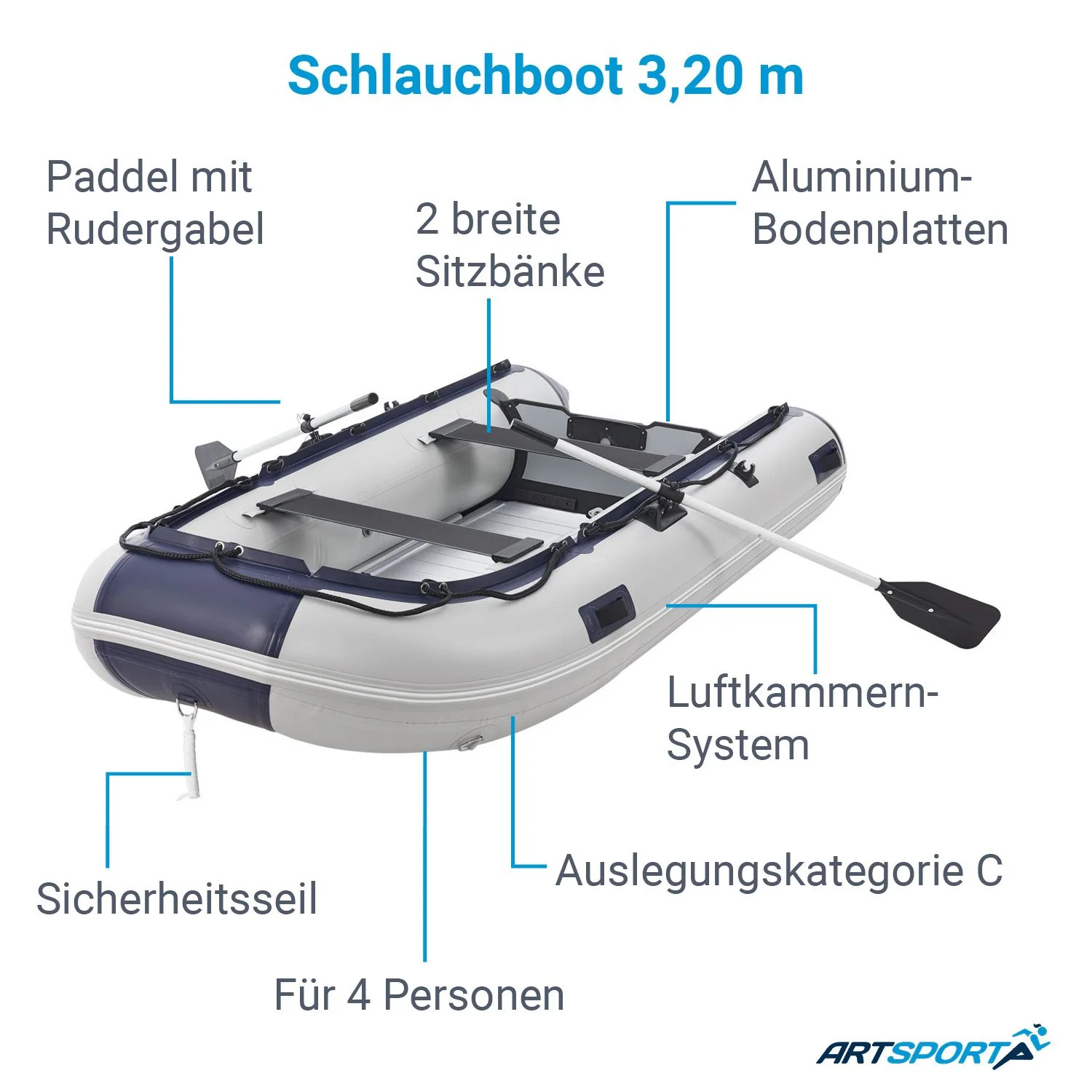 Schlauchboot 3,20 m - Image 3