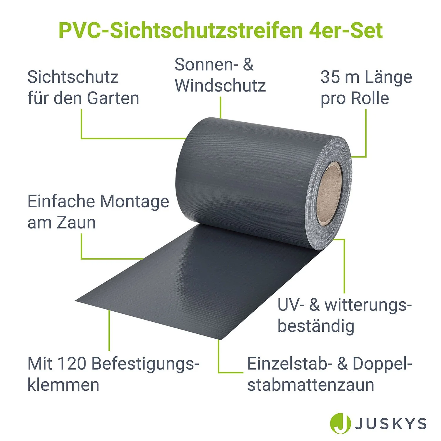 Sichtschutzstreifen PVC - Image 37