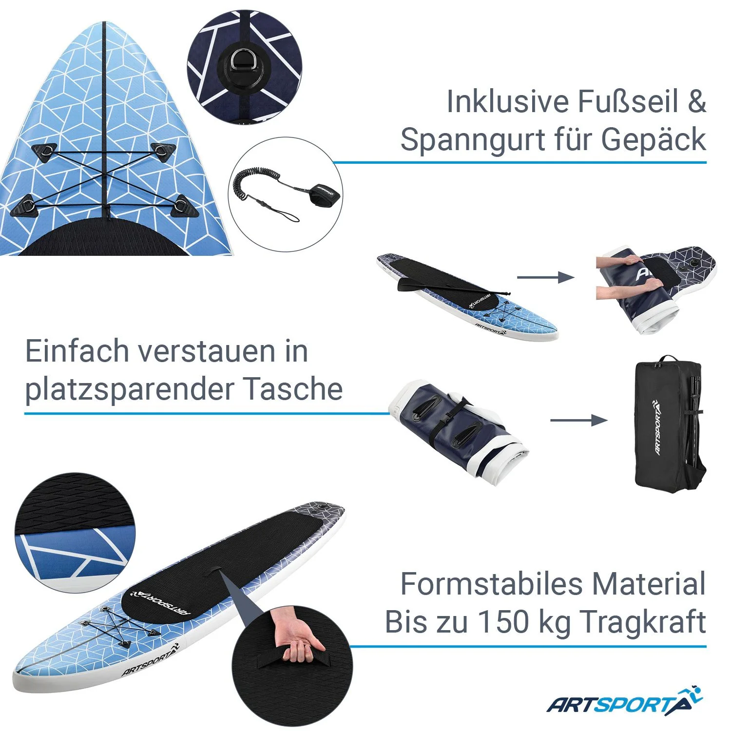 Stand Up Paddling Board - Komplett Set - Image 14