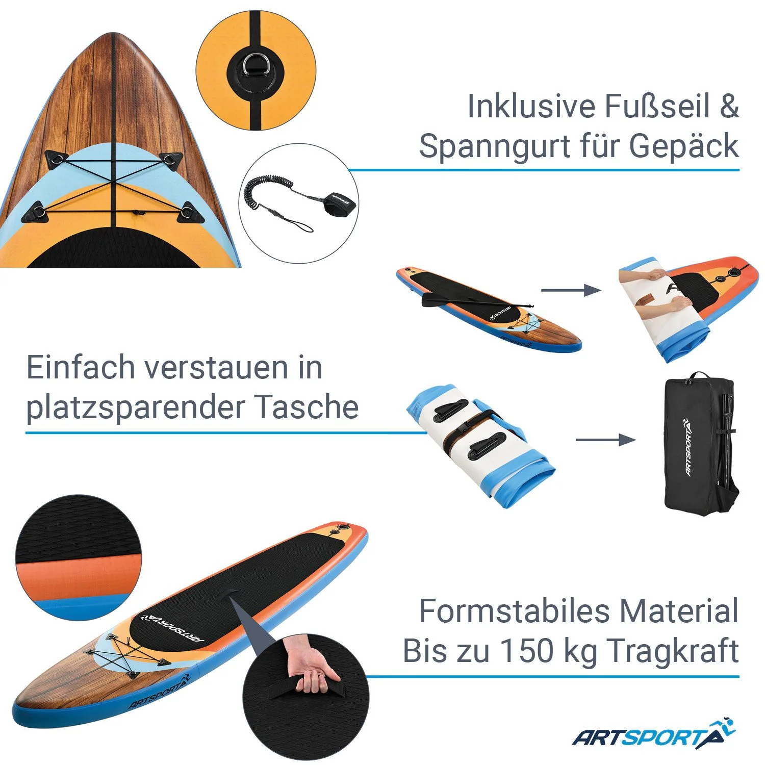 Stand Up Paddling Board - Komplett Set - Image 4