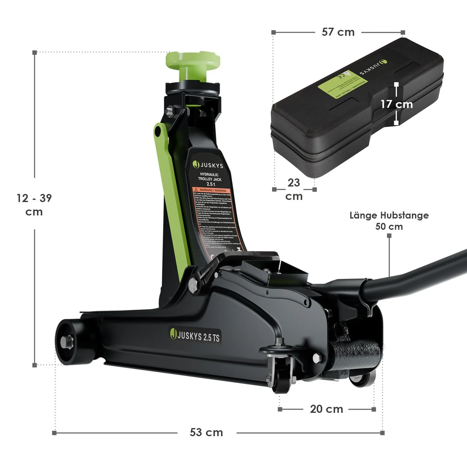 Wagenheber 2,5 t mit Transportbox - Image 10