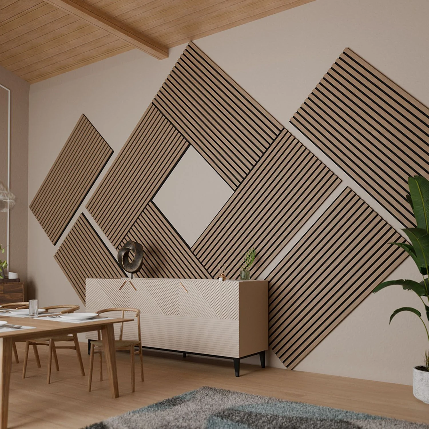 Wandpaneele 4er Set Akustik - Image 12