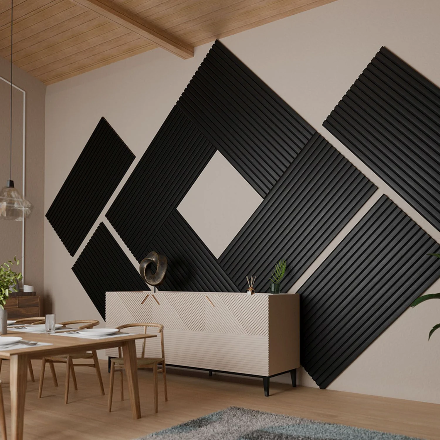 Wandpaneele 4er Set Akustik - Image 32