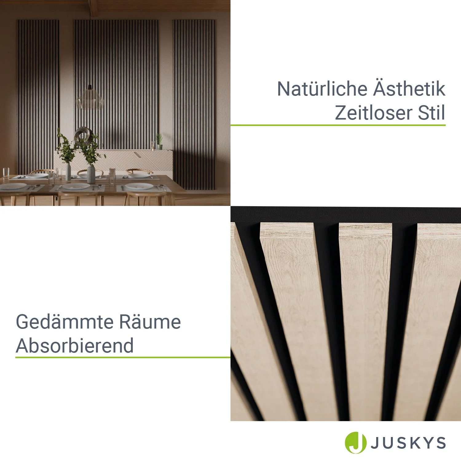 Wandpaneele 4er Set Akustik - Image 4