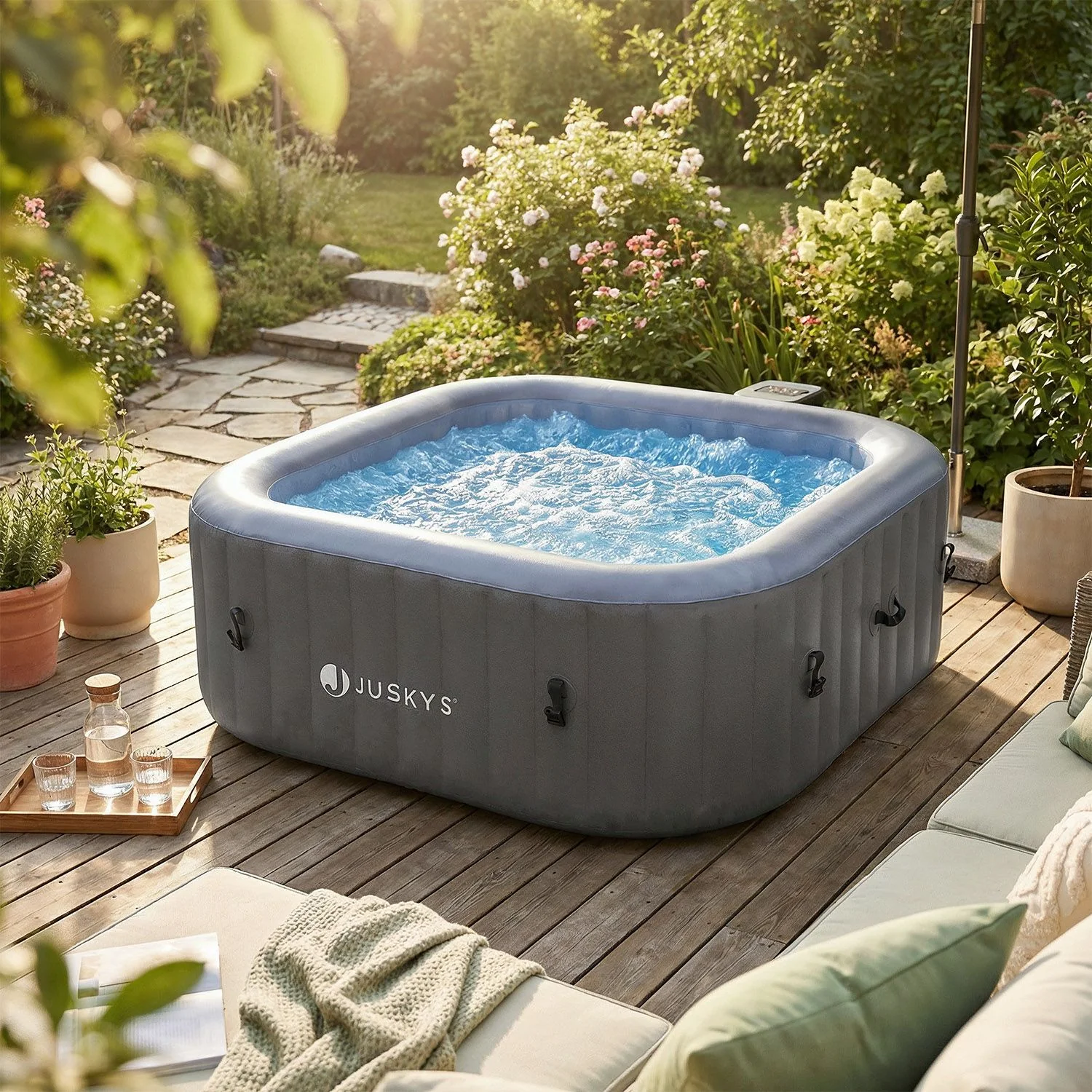 Whirlpool aufblasbar für 4-6 Personen - Image 22