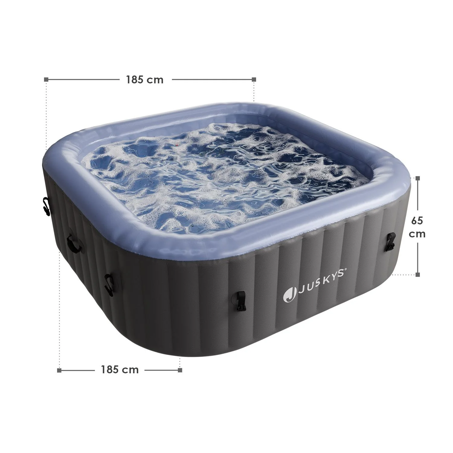 Whirlpool aufblasbar für 4-6 Personen - Image 30