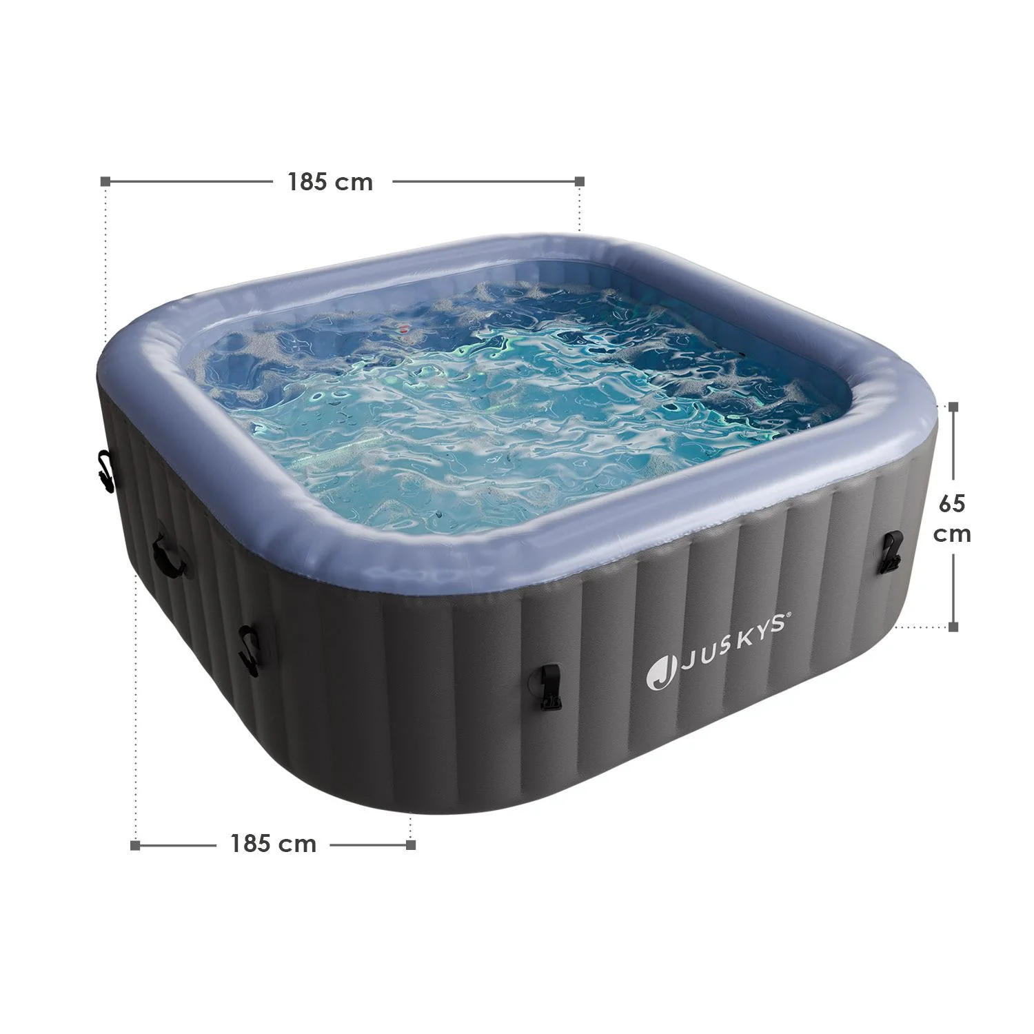 Whirlpool aufblasbar für 4-6 Personen - Image 40