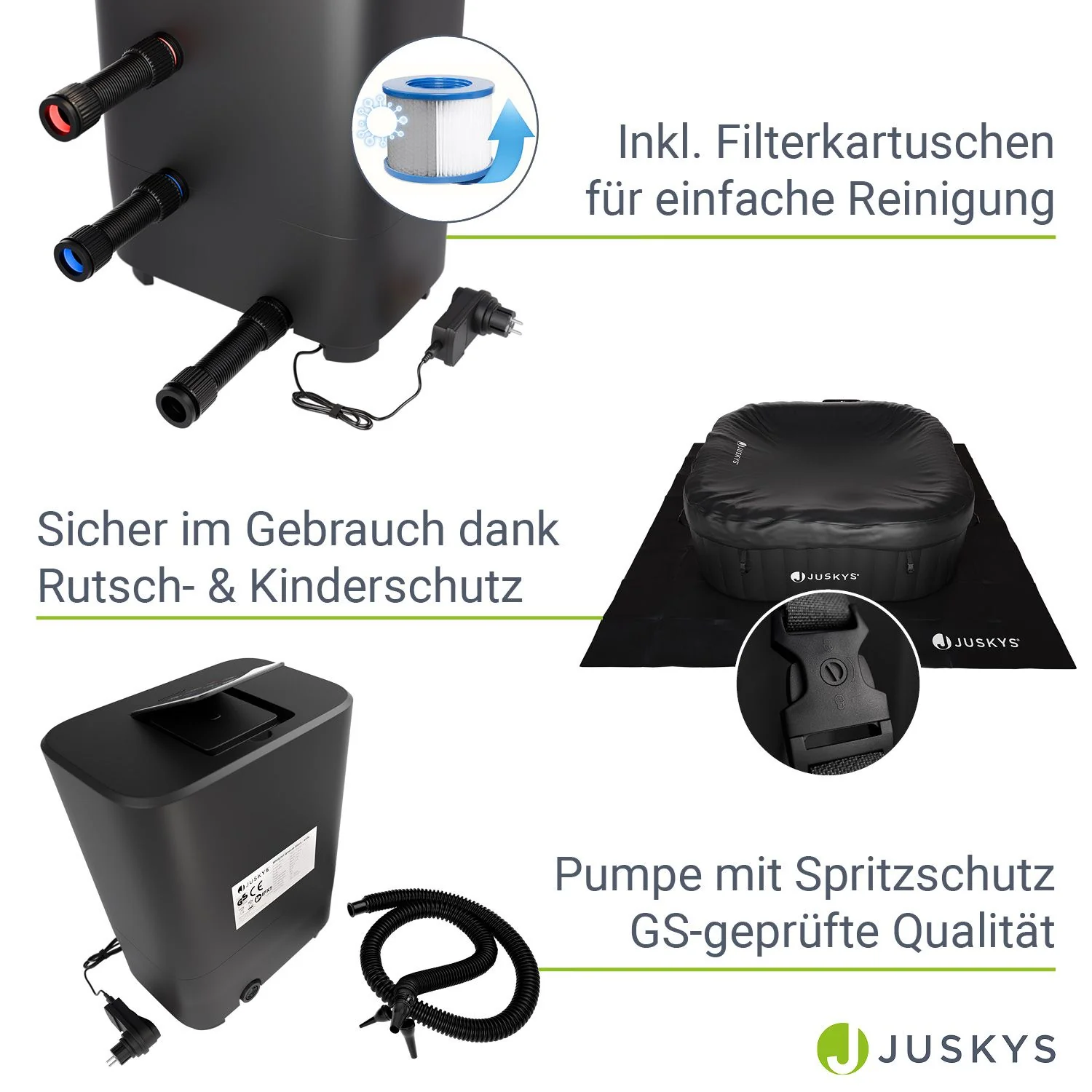 Whirlpool aufblasbar für 4-6 Personen - Image 5